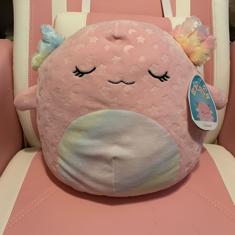 NWT Target Exclusive Glow in the Dark Celestial Axolotl Squishmallow